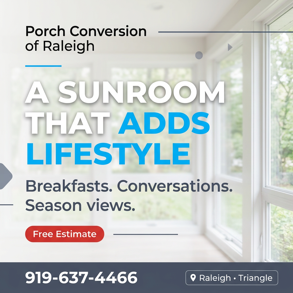Porch conversion project photo 7
